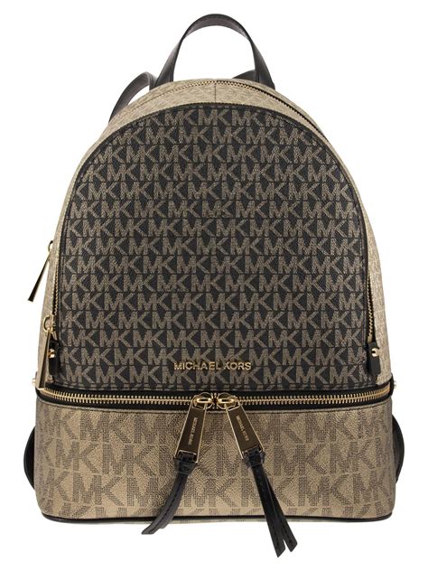 michael kors rhea medium microstud backpack|Michael Kors rhea backpack large.